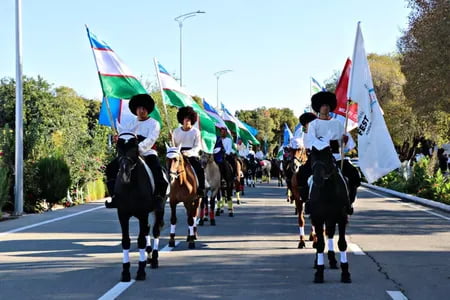 Xorazmda xalqaro etnosport festivali start oldi