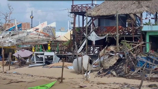 Meksikada "Otis" to‘foni qurbonlari soni 50 ga yaqinlashdi