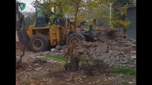 “Дендропарк”даги ноқонуний бинолар бузилмоқда