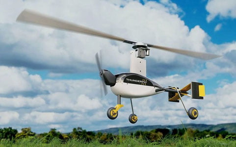 Бўрон пайтида ҳам ҳаракатлана оладиган автожир ихтиро қилинди