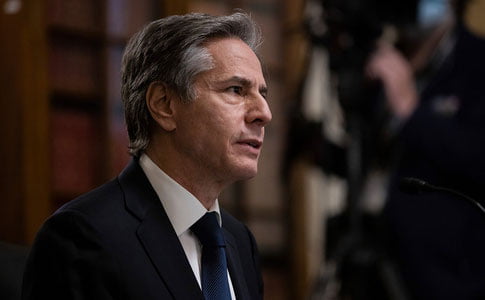 Blinken: G‘azoning tinch aholisiga hududni tark etishi uchun bosim o‘tkazmaslik kerak