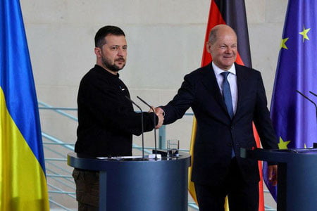 Германия ва Украина хавфсизлик шартномасини тузишга тайёрланмоқда