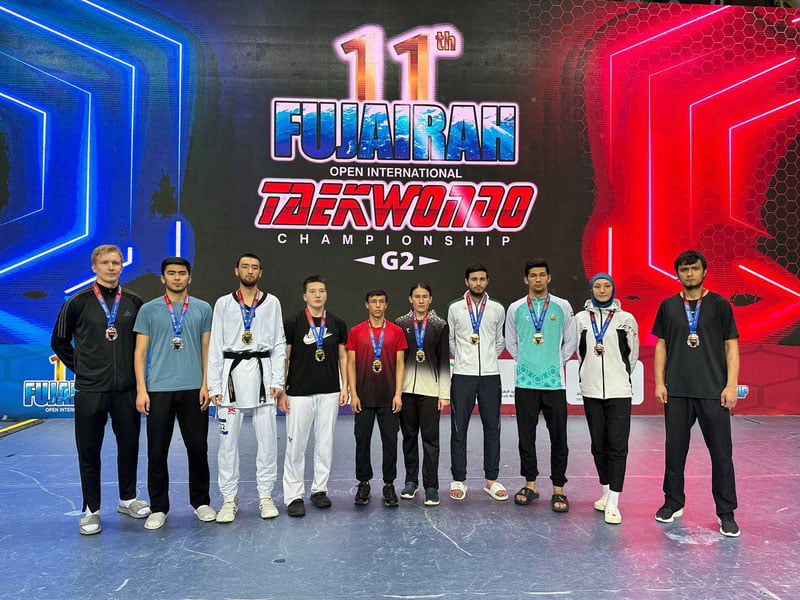 Ўзбек таэквондосида янги тарих: "Fujayra Open" турнирини спортчиларимиз 10 та медал билан якунлади