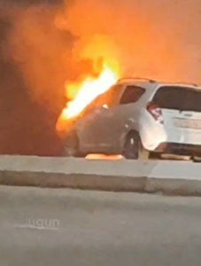 Andijonda Spark yonib ketdi