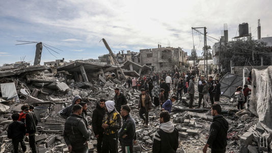 Isroil G‘azodagi oziq-ovqat tarqatiladigan hududni bombardimon qildi