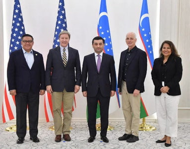 Baxtiyor Saidov AQSH Vakillar palatasi delegatsiyasini qabul qildi