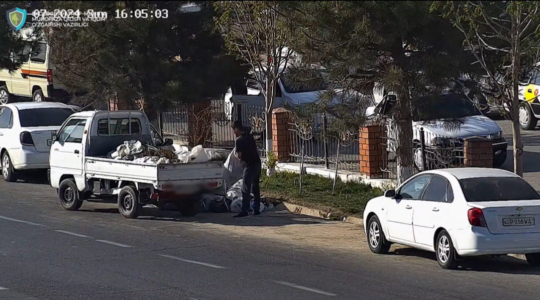 Namanganda ko‘chaga chiqindi tashlaganlar jazolandi