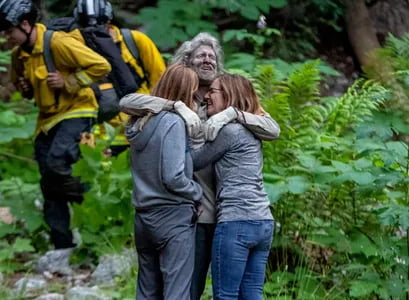 Amerikalik erkak o‘rmonda adashib, 10 kun undan chiqolmadi