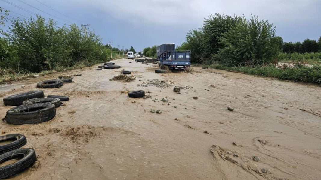 Ўшда кучли сел тошқинлари кузатилмоқда