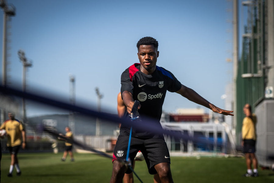 Ansu Fati yana jarohat oldi