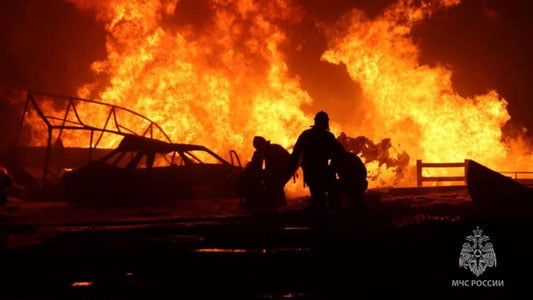 Ямандаги ёқилғи қуйиш шохобчасида портлаш содир бўлди