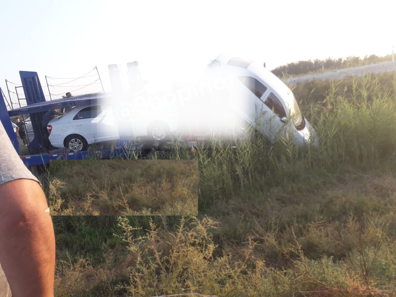 Farg‘onada avtotreyler jarlikka tushib ketdi