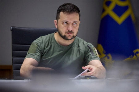 Zelenskiy: Ukraina Rossiya hududlarini nazoratda ushlab turishda davom etadi