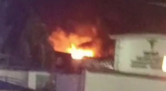 Andijonda ham zavod yonib ketdi