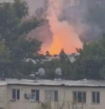 Тошкентда трансформатор ёниб кетди