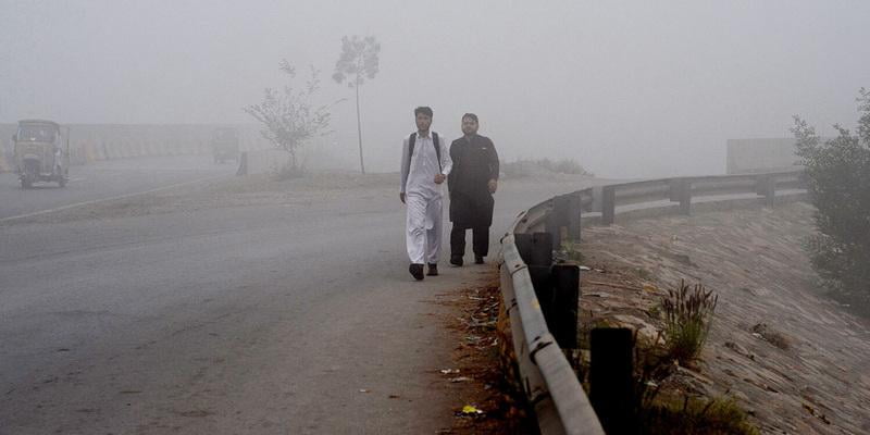 Покистонни қалин заҳарли тутун қоплади