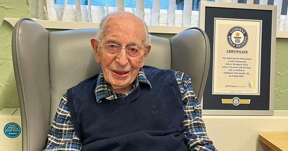 Дунёдаги энг кекса эркак вафот этди