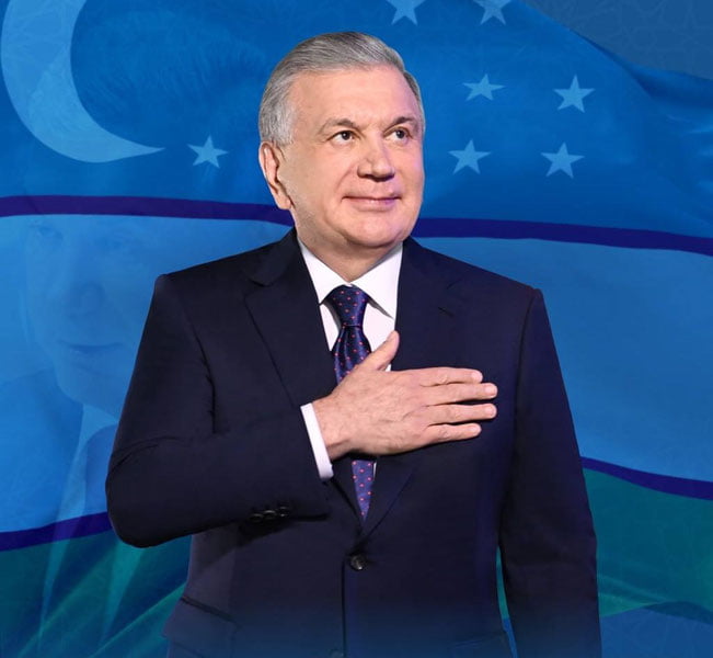 Shavkat Mirziyoyev nomiga Yangi yil tabriklari kelmoqda