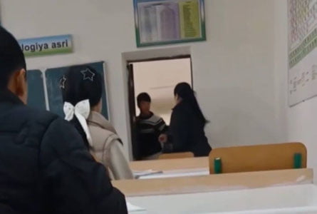 Qashqadaryoda o‘quvchi o‘qituvchi bilan janjallashdi