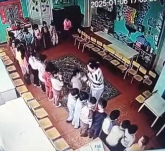 Паркентдаги боғчада болалар калтакланди