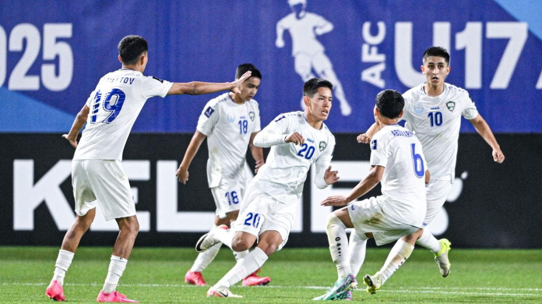 O‘zbekiston U-17 terma jamoasi Jahon chempionati yo‘llanmasini qo‘lga kiritdi