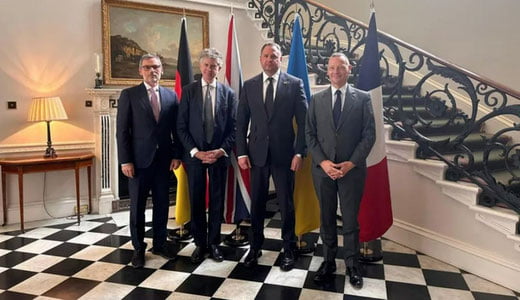 Украина билан ўтган Лондон музокаралари тўхтади