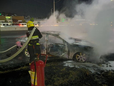 Тошкентда Epica ЙТҲга учраб, ёниб кетди