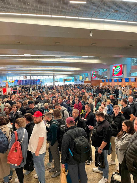 Россияда аэропортлар ёпилди