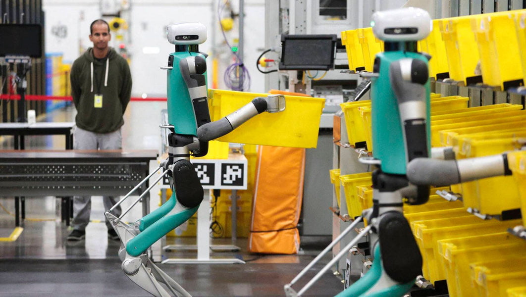 Amazon компанияси омборларида роботлар инқилоби