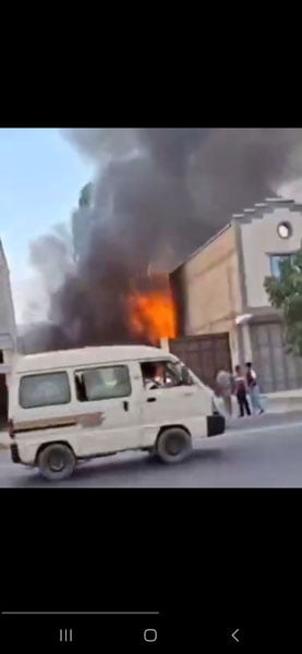 Андижонда устахона қилинган уй ёниб кетди, бир ишчи ҳалок бўлган