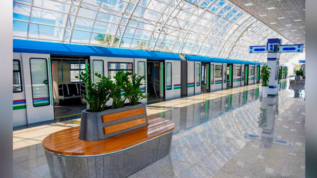 Тошкентда 6 та метро бекатида ҳаракат вақтинча тўхтатилади