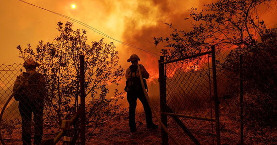 Los-Anjelesda yana yirik o‘rmon yong‘inlari boshlandi