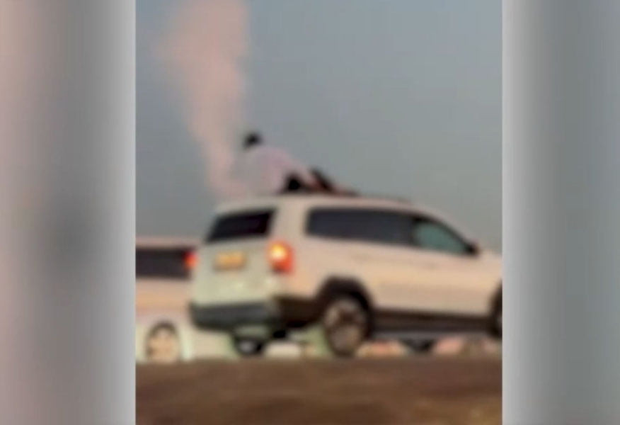 Марҳум блогер Асад Алгонинг укаси машина томида салют учириб, 7 суткага қамалди