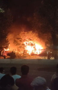 “Уч-қаҳрамон” бозоридаги ёнғин бўйича жиноят иши қўзғатилди