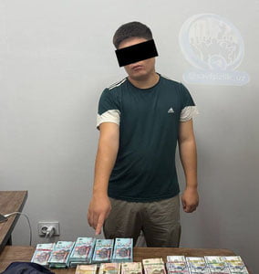 Qo‘qonda qalbaki pul savdosi bilan shug‘ullangan 23 yoshli bola qo‘lga olindi
