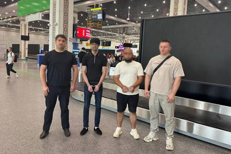 АҚШ ва Туркиядан қидирувдаги тўрт нафар шахс Ўзбекистонга депортация қилинди