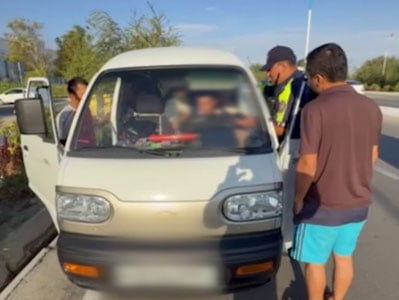 Навоийда маст ҳайдовчи 23 болани “Damas”да ташиётганда қўлга тушди