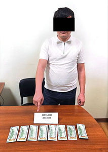 Термиз туманида судья ёрдамчиси пора билан қўлга тушди