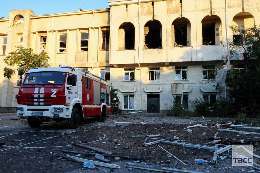 Ukraina dronlari Qrimga zarba berdi