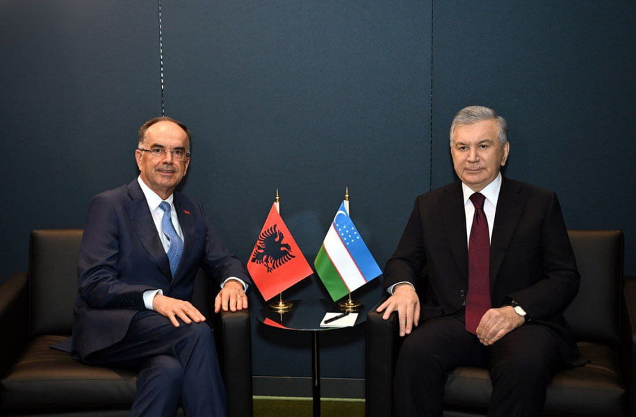 Ўзбекистон ва Албания Президентлари икки томонлама ҳамкорликни кенгайтириш масалаларини муҳокама қилдилар