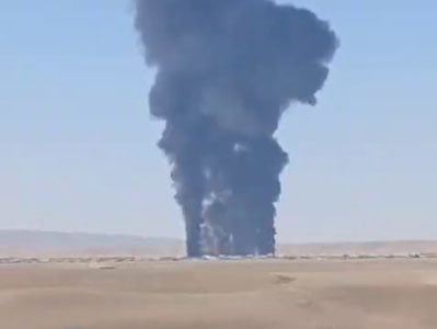 Қашқадарёда йирик ёнғин юз берди