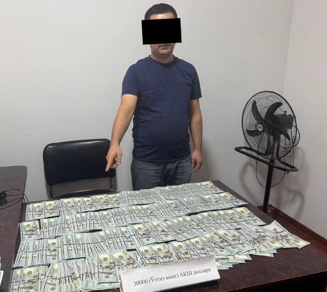 Farg‘onada soliq idorasi xodimi 30 ming dollar pora bilan ushlandi