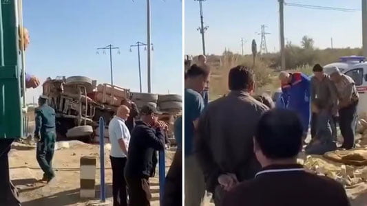 Qoraqalpog‘istonda poyezd KAMAZ bilan to‘qnashib ketdi