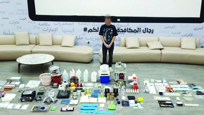 Dubayda narkotiklar saqlanayotgan villa fosh bo‘ldi