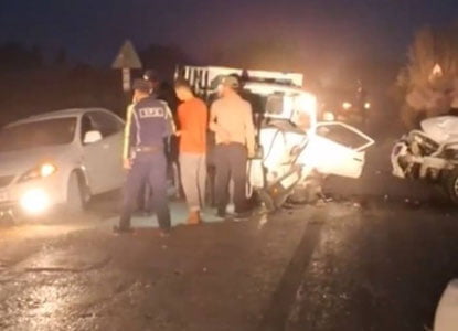 Сурхондарёда йирик авария: 6 киши шифохонага ётқизилди