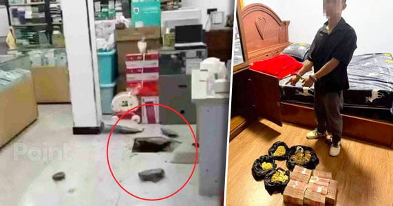 Мьянмада эркак 9 кун туннел қазиб, ўғирлик қилди