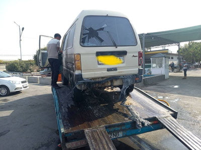 Фарғонадаги “заправка”да Damas ёниб кетди