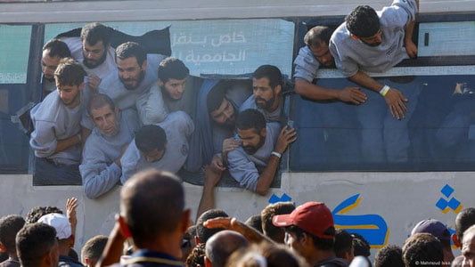 Исроил қарийб икки минг фаластинлик маҳбусни озод қилди