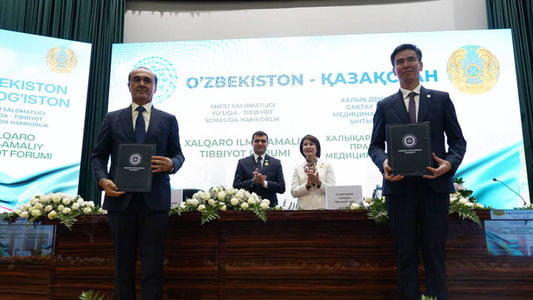 Toshkentda “Qozog‘iston tibbiyoti kunlari” va ikki davlat tibbiyot yoshlari haftaligi o‘tkazildi