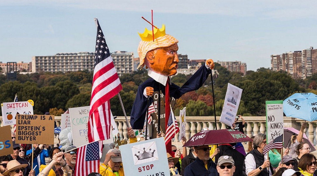 AQShda Tramp siyosatiga qarshi “Qirol yo‘q” namoyishlari o‘tkazildi